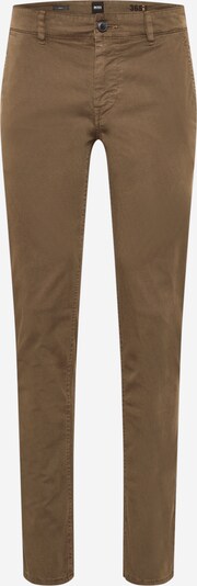 BOSS Casual Pantalon chino en kaki, Vue avec produit