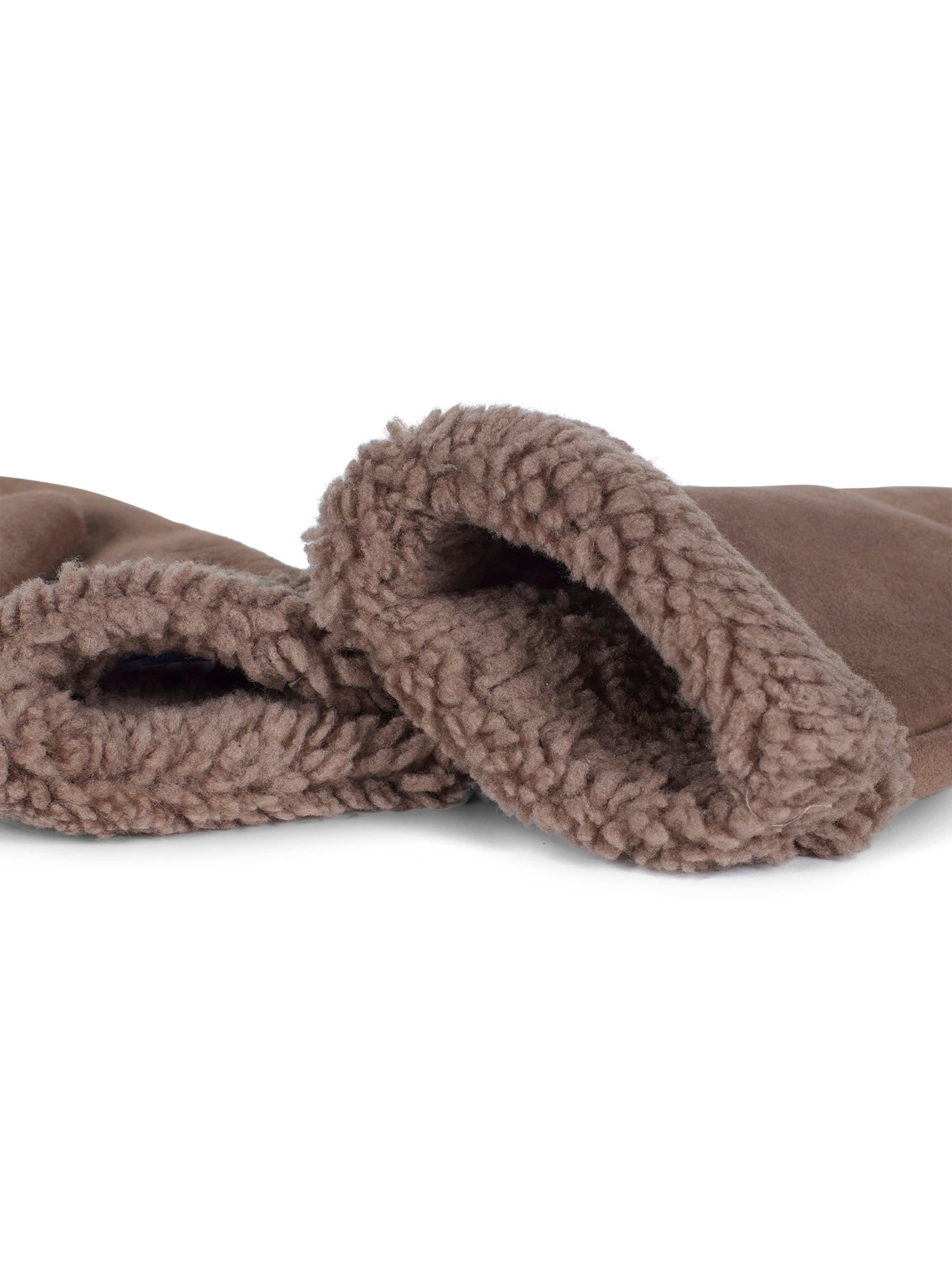 Gants 'Women's Leather Gloves Elsa Taupe' Howard London en gris