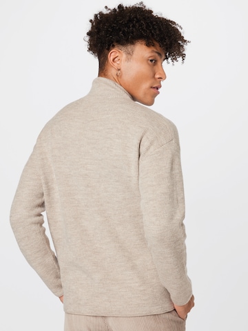 DRYKORN Sweater 'DRYKORN x ABOUT YOU NOLAN' in Beige