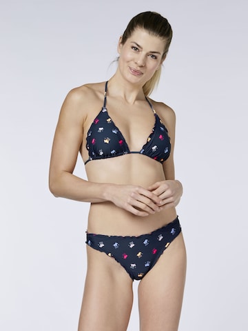 Polo Sylt Triangel Bikini in Blau: predná strana