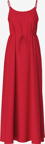 Robe 'PCFRANAN' PIECES en rouge : devant