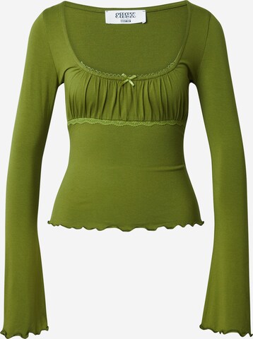 SHYX - Camiseta 'Anja' en verde: frente