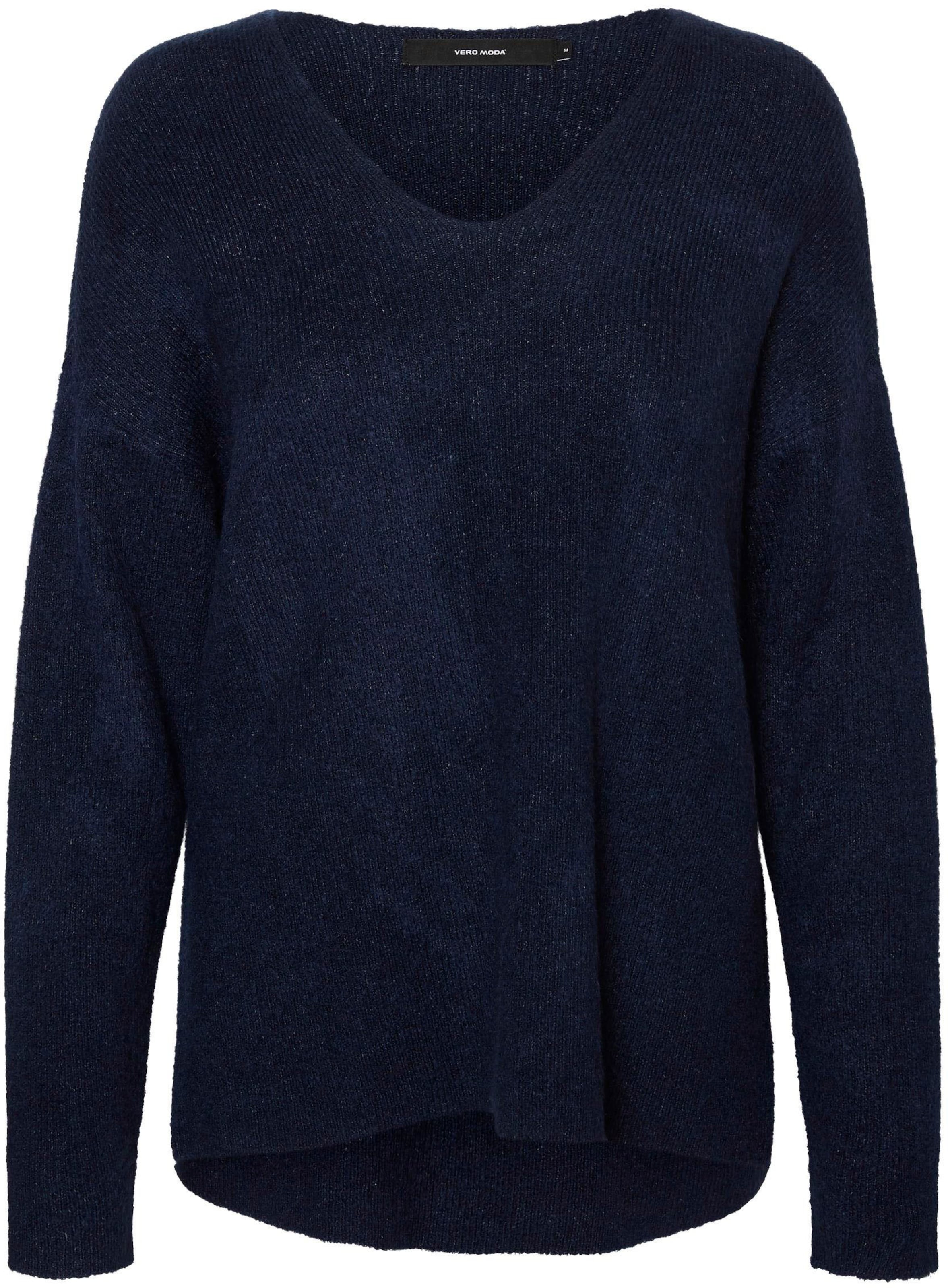Pull-over 'Lefile' VERO MODA en bleu : devant