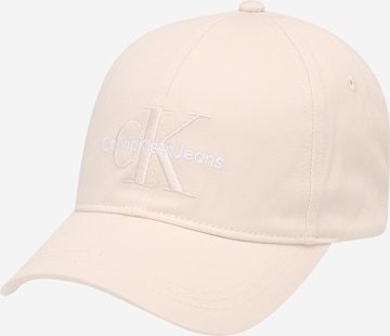 Casquette Calvin Klein Jeans en rose : devant