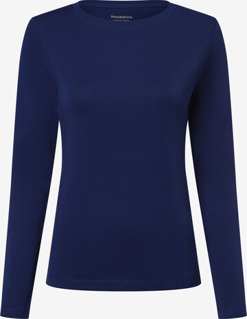 Brookshire Langarmshirt ' ' in Blau: Vorderseite