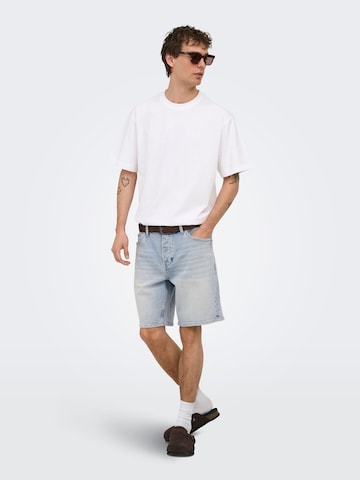 Only & Sons Regular Jeans 'ONSEDGE' in Blauw: voorkant