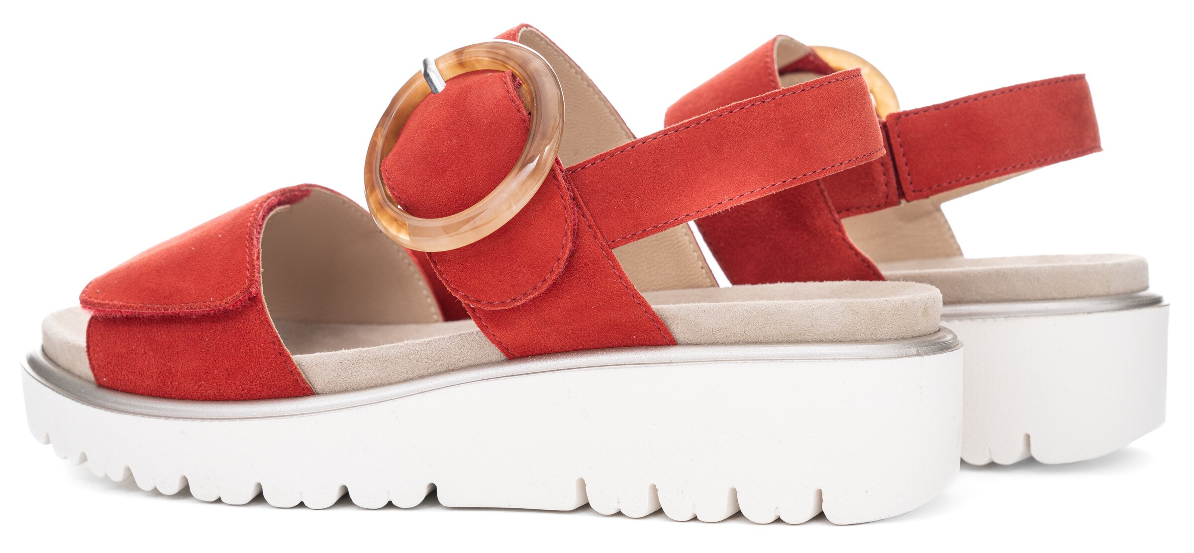 ARA Sandals 'Bilbao' in Red