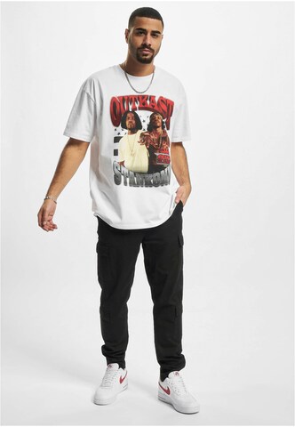 Mister Tee Shirt 'Outkast Stankonia' in Wit