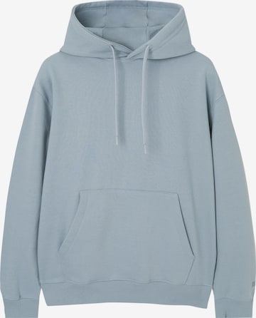 Sweat-shirt Pull&Bear en bleu : devant