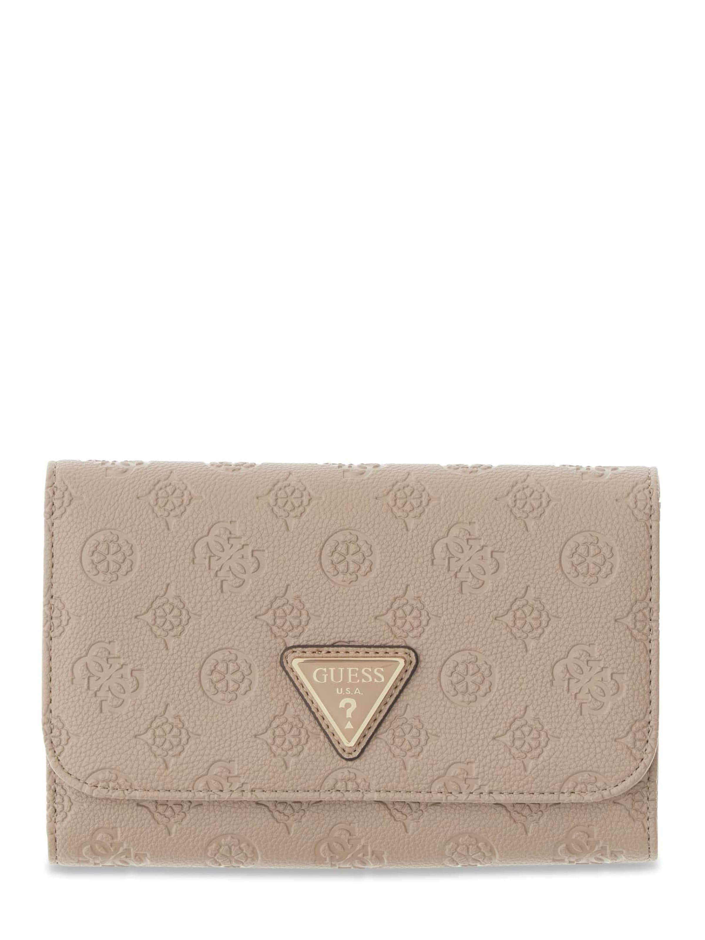 GUESS Portemonnaie in Beige: Vorderseite