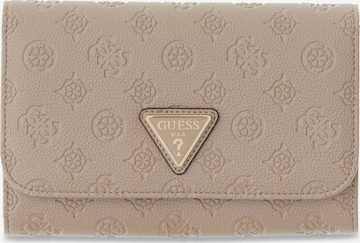 GUESS Wallet in Beige: front