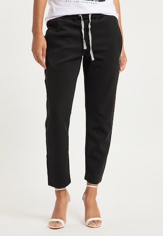 Regular Pantalon Bruno Banani en noir : devant