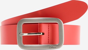 s.Oliver Belt in Orange: front