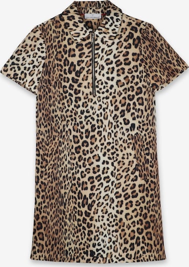 Lola Casademunt Šaty - svetlobéžová / hnedá / brokátová / čierna, Produkt