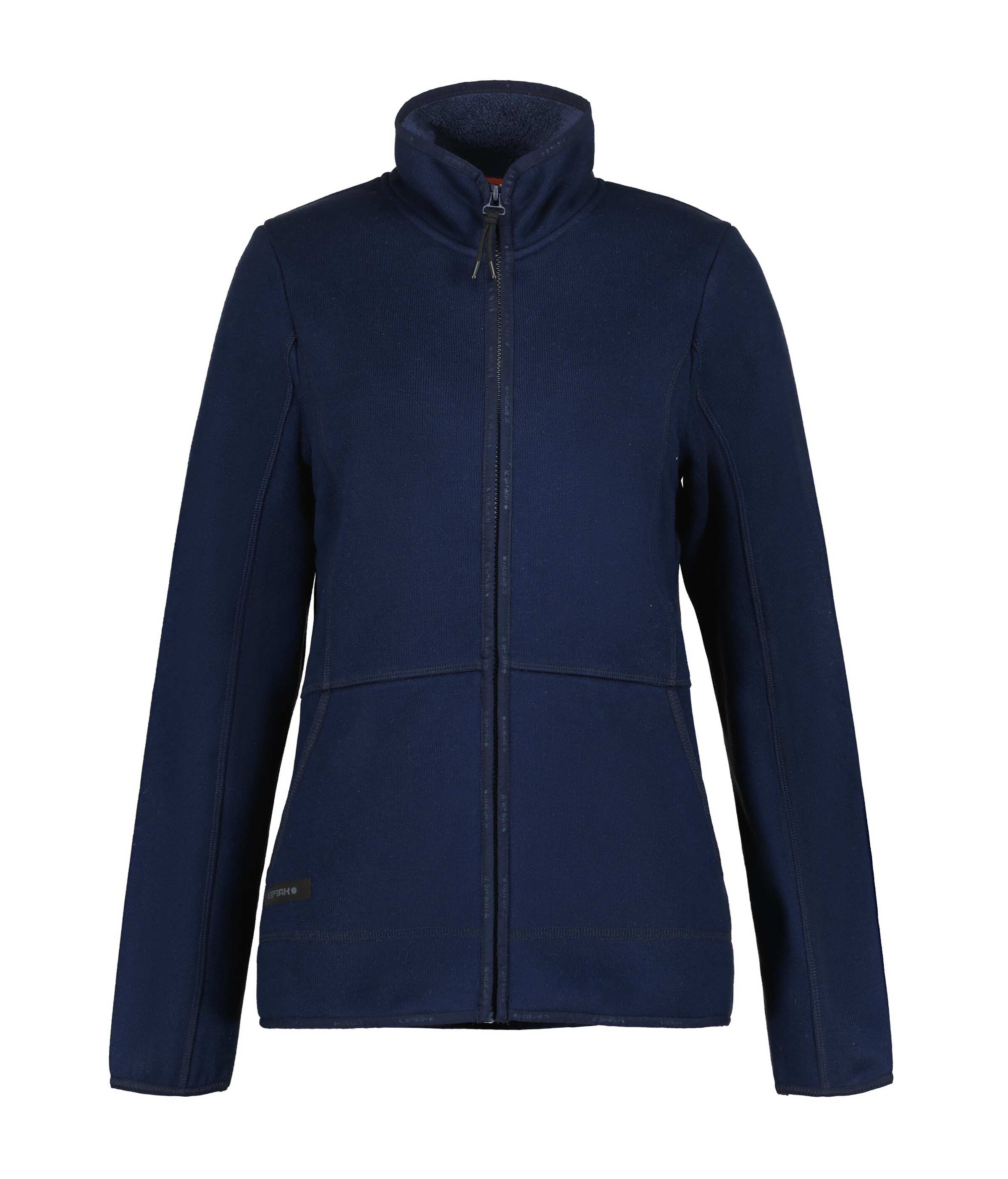 ICEPEAK Fleecejacke in Blau: Vorderseite