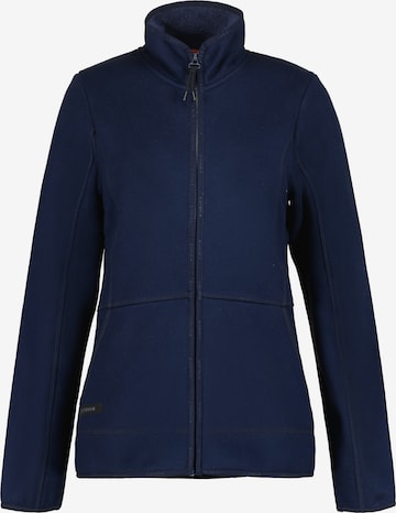 ICEPEAK Fleece Jacket in Blue: front