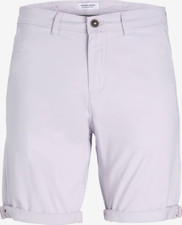 Regular Pantalon chino 'Bowie' JACK & JONES en violet : devant