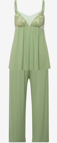 Ulla Popken Pajama in Green: front