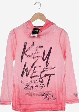 Soccx Sweatshirt & Zip-Up Hoodie in M in Pink: front