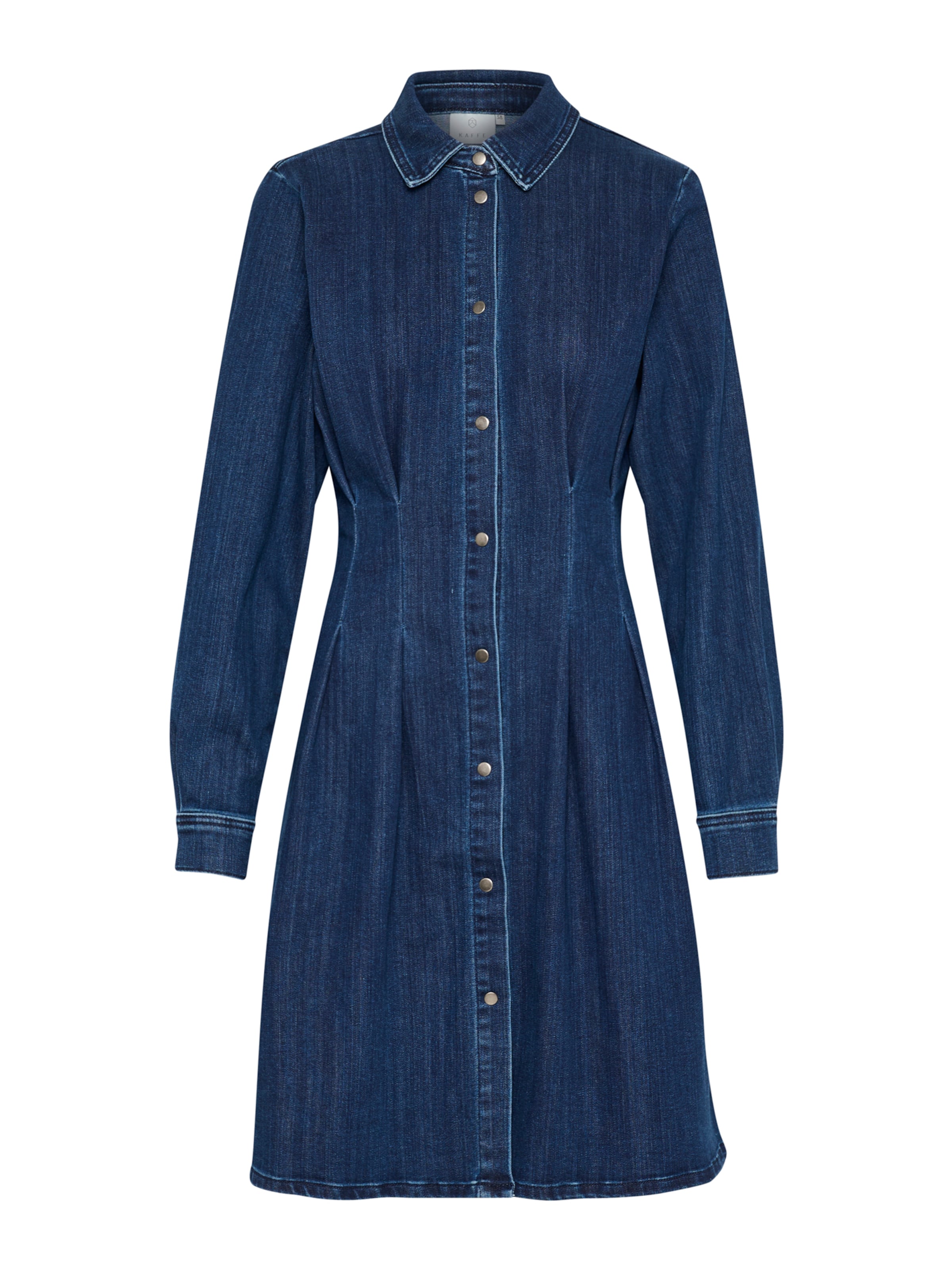 Kaffe Blousejurk 'KA Lea' in Blauw: voorkant