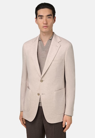 Boggi Milano Regular fit Colbert 'B Jersey' in Beige: voorkant