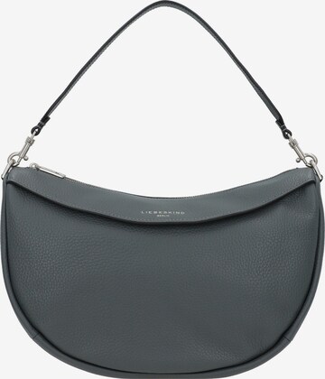 Liebeskind Berlin Shoulder Bag 'Melli Pebble' in Grey: front