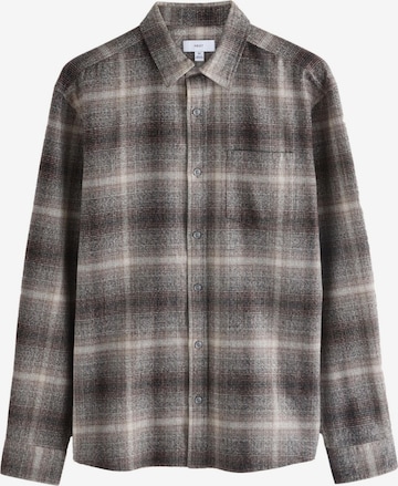 Next Hemd in Grau: Vorderseite