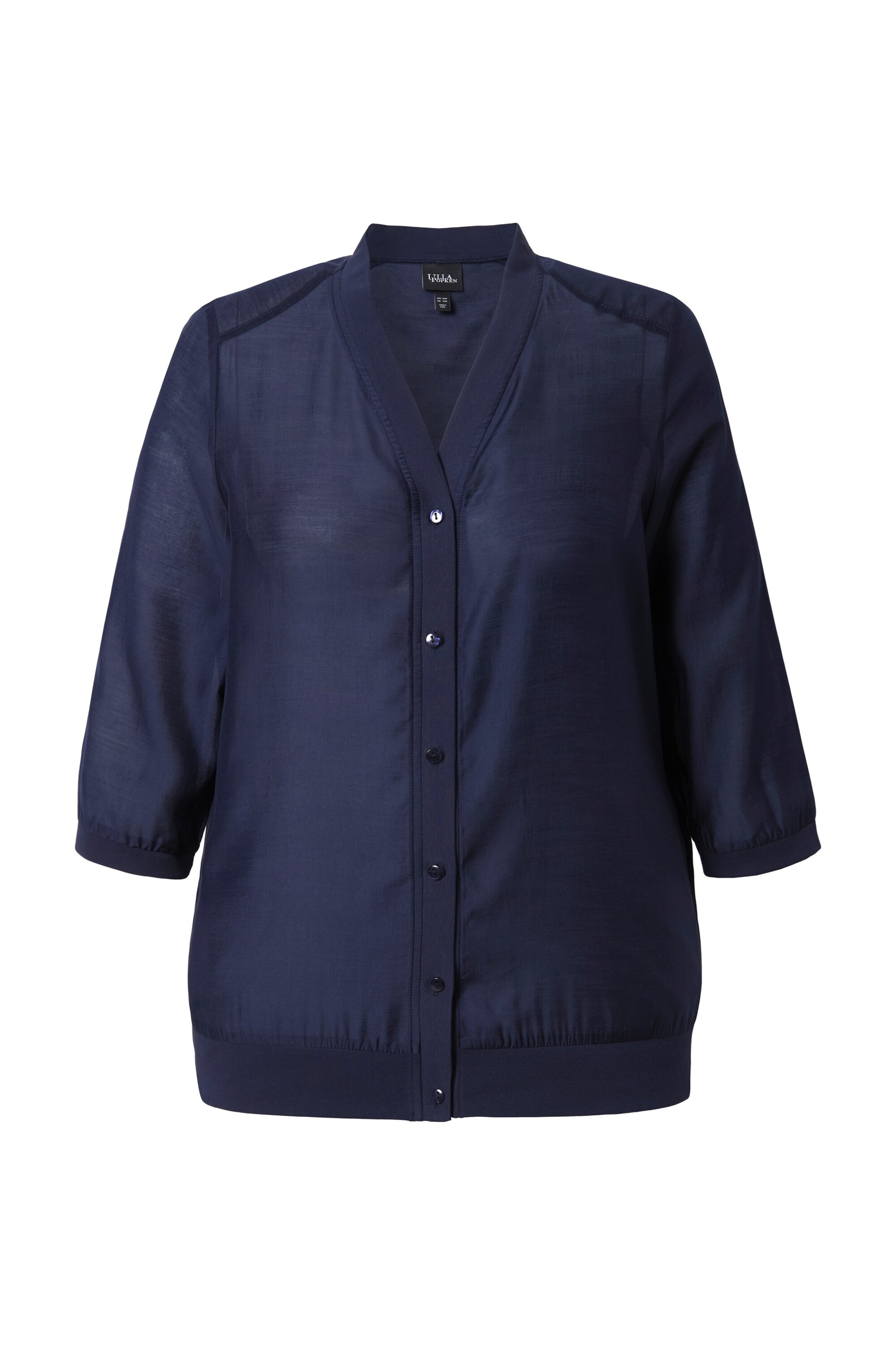 Ulla Popken Blouse in Blue: front