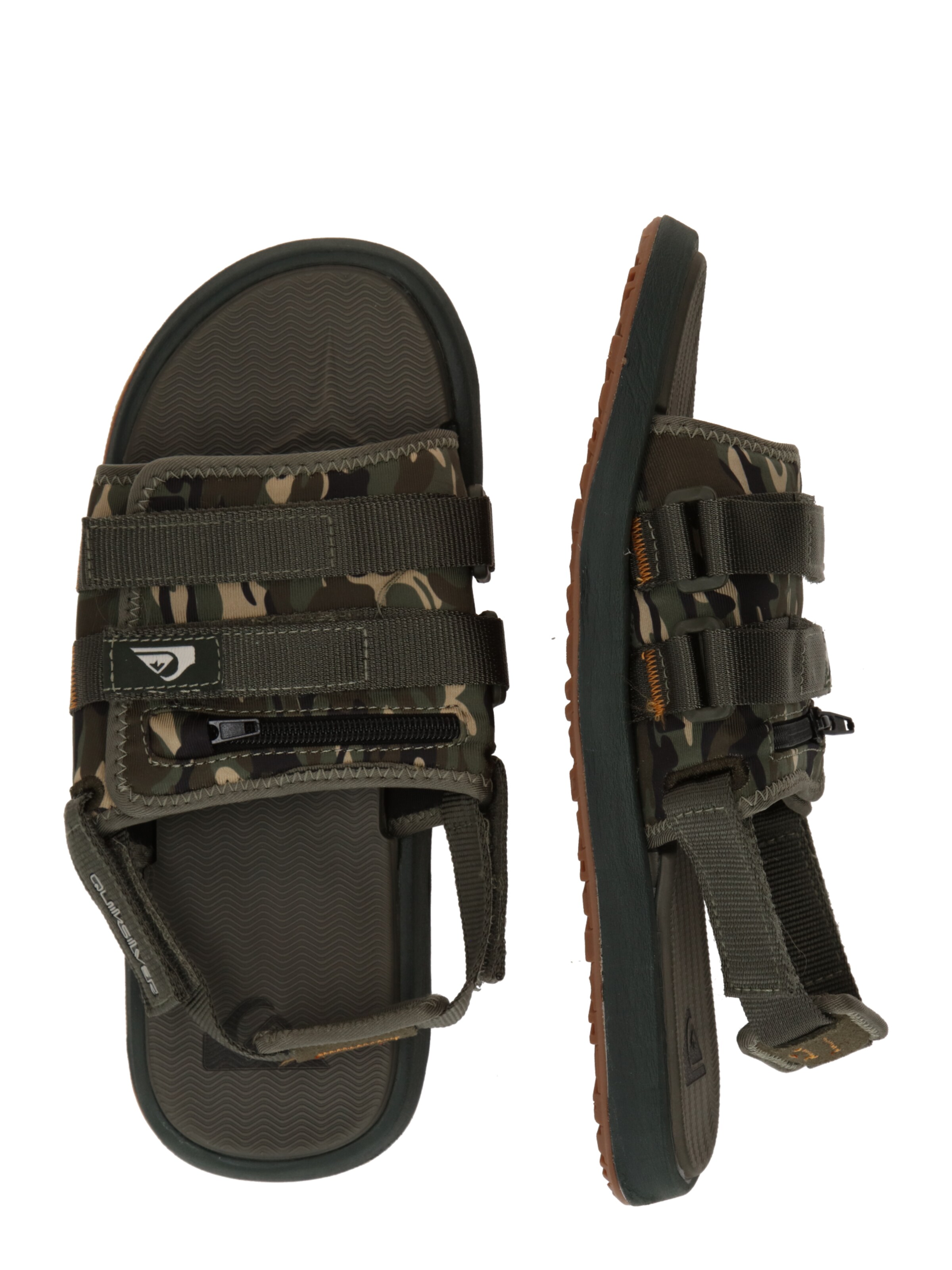 QUIKSILVER Hiking Sandals 'Monkey Caged' in Green