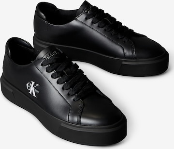 juoda Calvin Klein Jeans Sportbačiai be auliuko: priekis