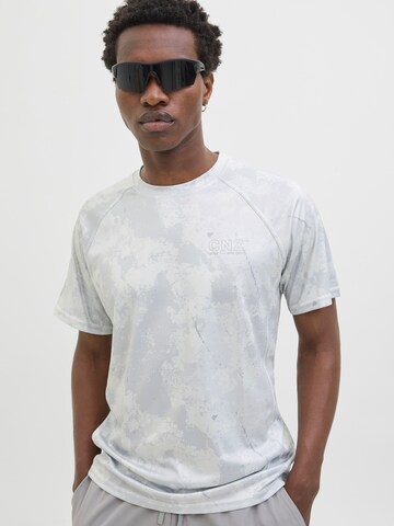 Maglietta 'JCOCNZ' di JACK & JONES in grigio