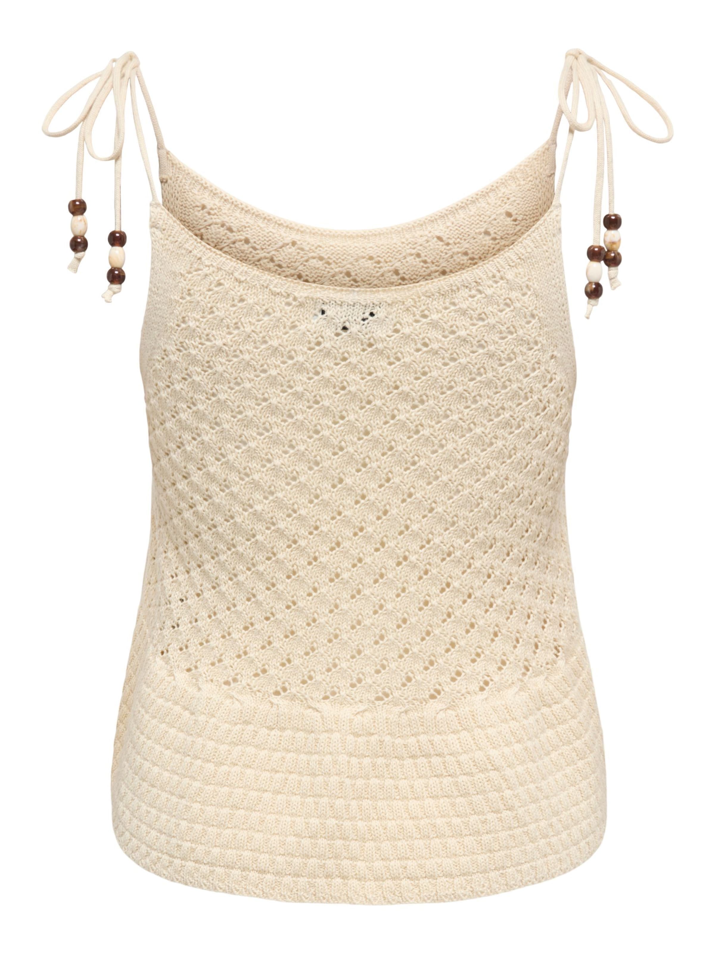 JDY - Top de punto 'JDYGreta' en beige