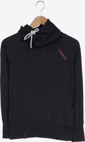 naketano Sweatshirt & Zip-Up Hoodie in S in Grey: front