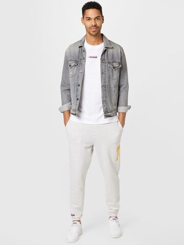 Tommy Jeans Regular Hose in Grau