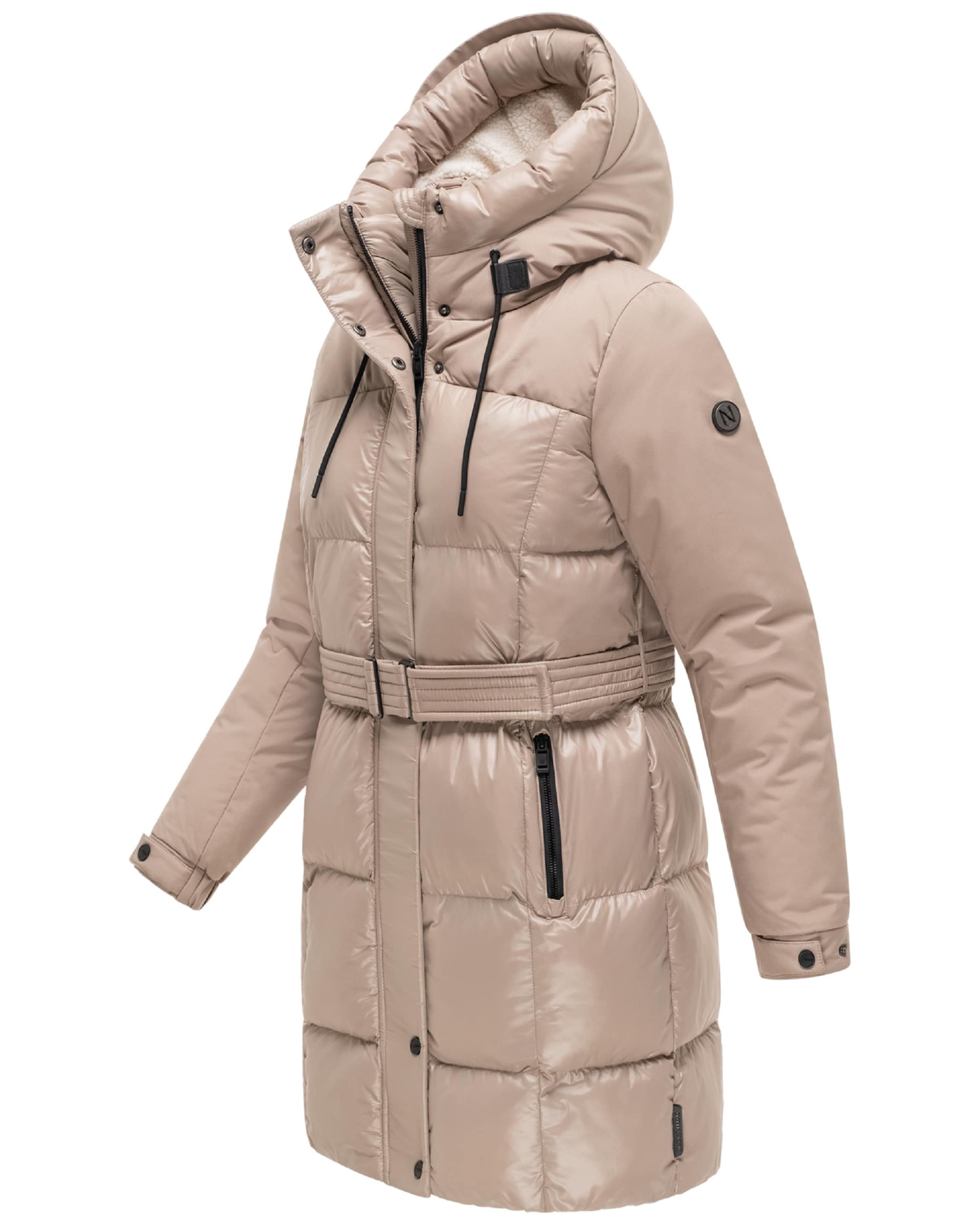 NAVAHOO Wintermantel in Beige