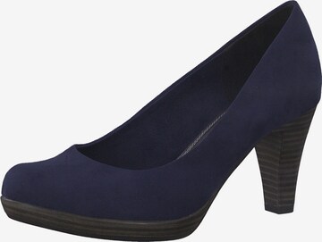 MARCO TOZZI - Zapatos con plataforma en azul: frente