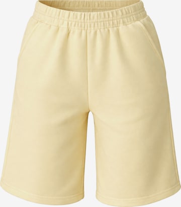 Vivisence Trousers '9108' in Yellow: front