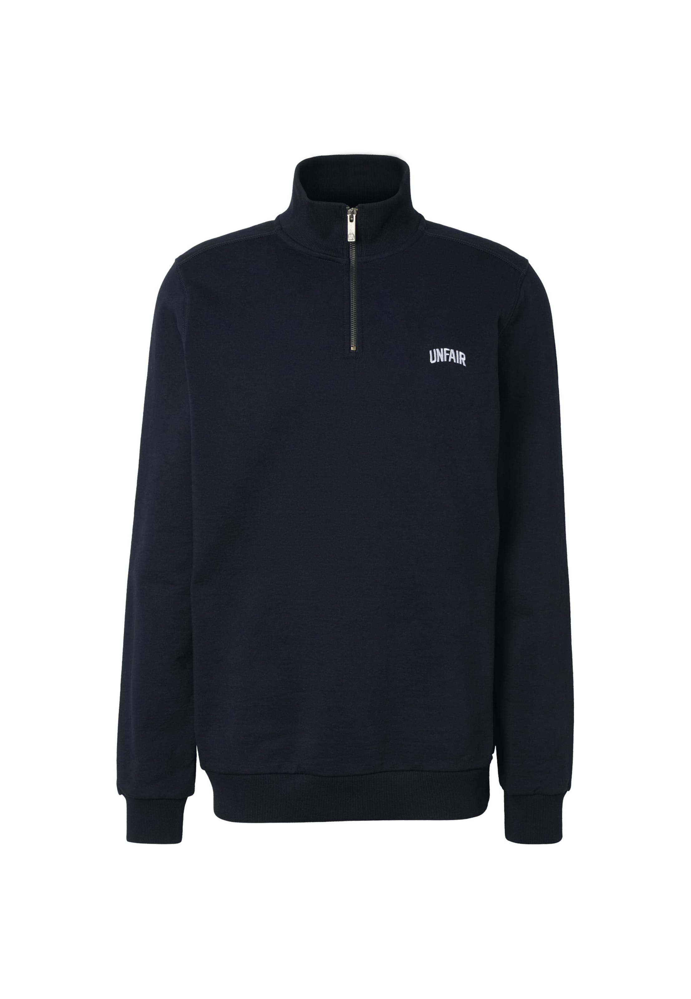 Felpa di Unfair Athletics in blu: frontale