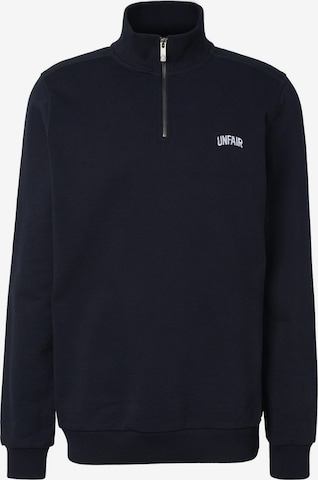 Felpa di Unfair Athletics in blu: frontale