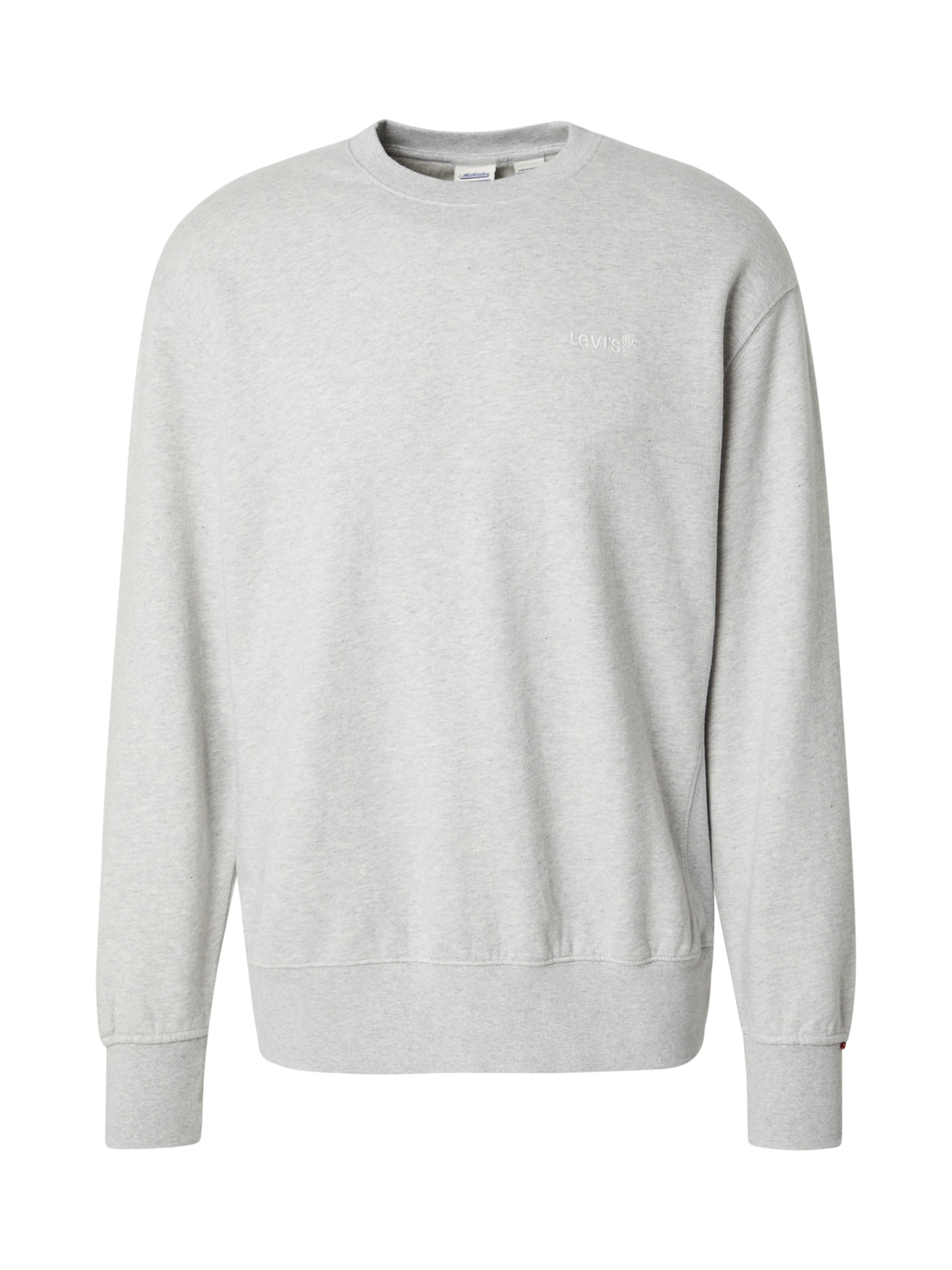 LEVI&#x27;S ® Tréning póló &#x27;Authentic Crewneck Sweatshirt&#x27; - szürke: elől