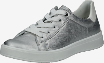 ARA Sneaker in Silber: Vorderseite