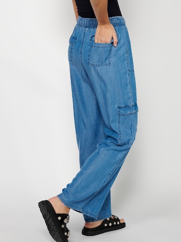 KOROSHI Regular Jeans in Blau