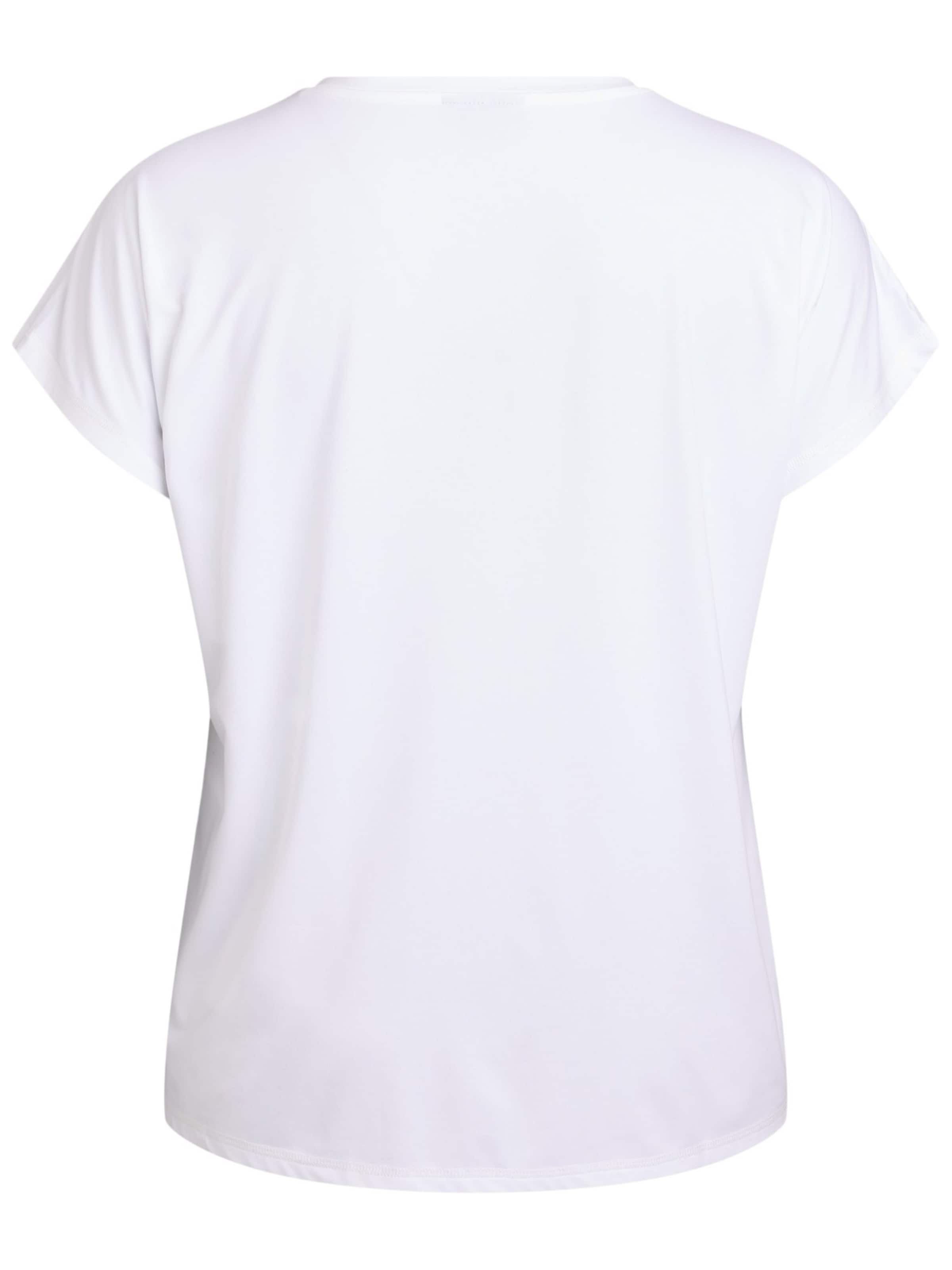 T-shirt fonctionnel 'Abasic' Active by Zizzi en blanc