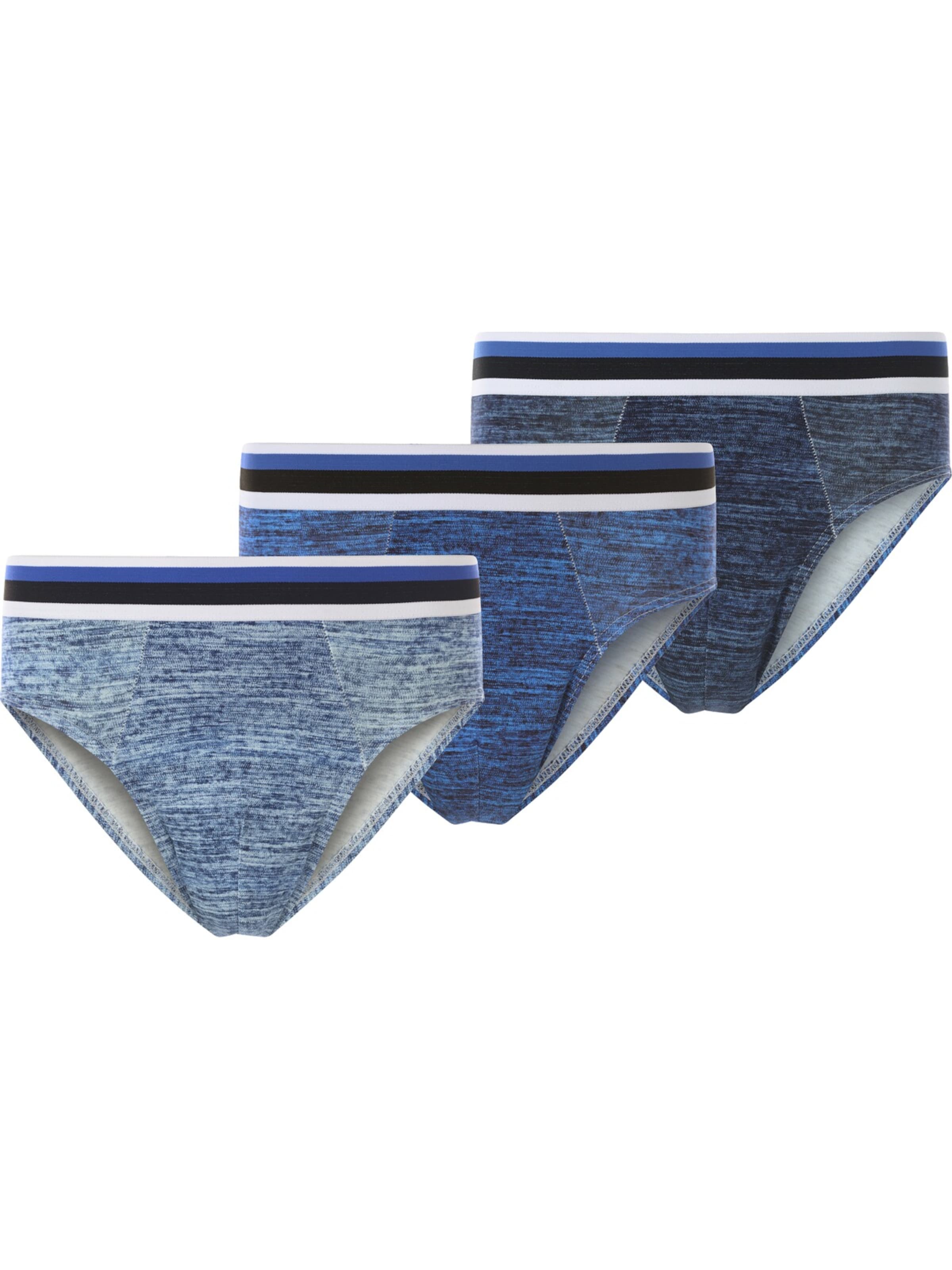 Jan Vanderstorm Panty 'Bilgur' in Blue: front