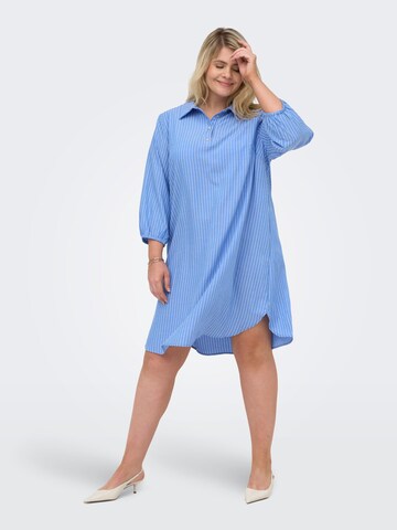 ONLY Carmakoma - Vestido camisero 'CARDEA' en azul