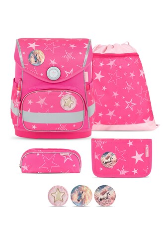 Belmil Backpack in Pink: front