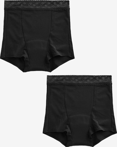 Kelnaitės paaukštintu liemeniu iš Next, spalva – juoda, Prekių apžvalga