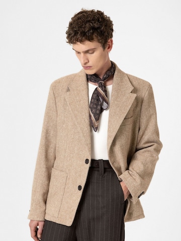 Coupe regular Veste de costume 'Kylian' Antioch en beige