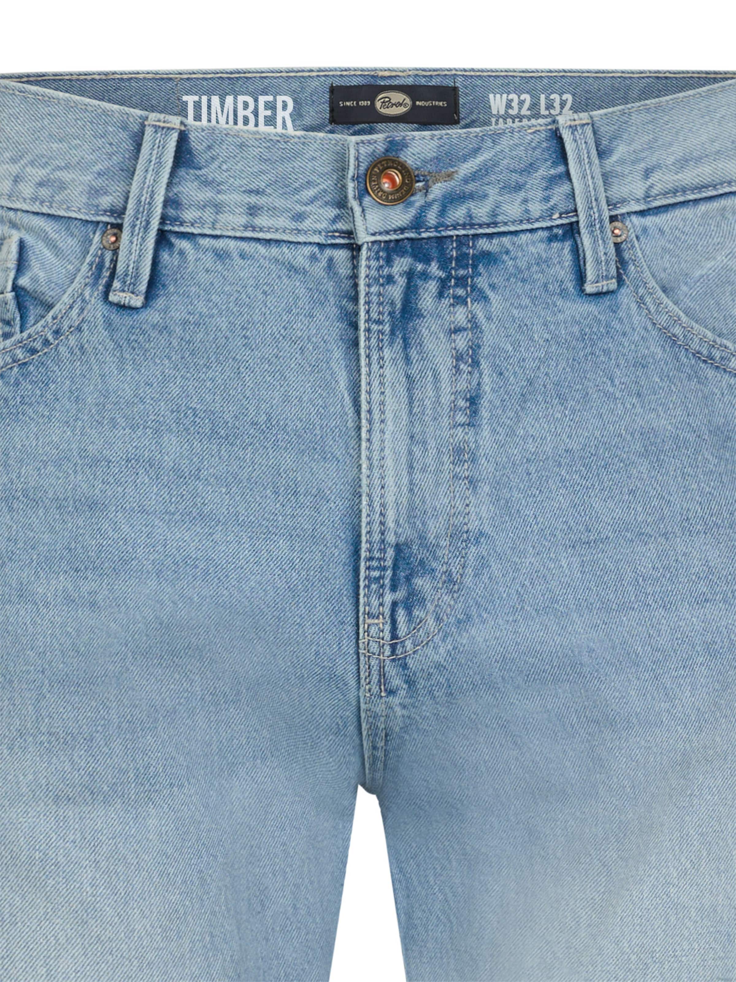 Coupe slim Jean Petrol Industries en bleu