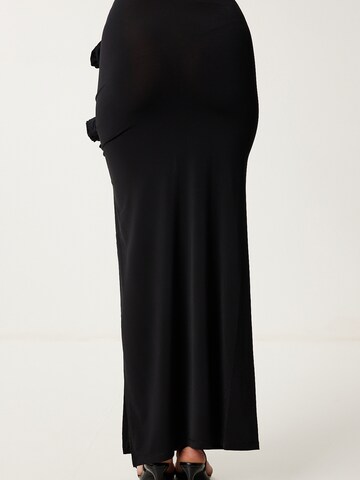 Happiness İstanbul Sukňa - Čierna